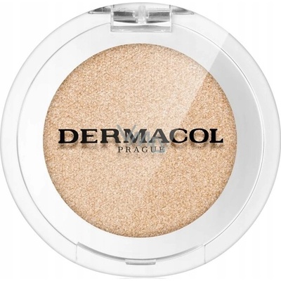 Dermacol 3D Metal dlhotrvácne a vodoodolné metalické očné tiene 2 Champagne 2 g