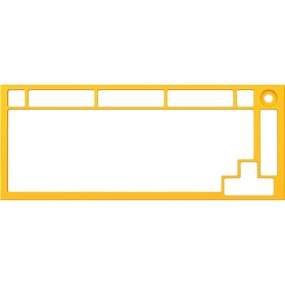 Glorious PC Gaming Race GMMK PRO Top Frame – yellow GLO-ACC-P75-TF-GY