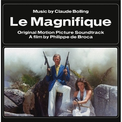 Claude Bolling - Le Magnifique (Original Motion Picture Soundtrack) (Black Variant Cover) (Reissue) (2 LP) (8024709254825)