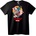 NOONEBRAND Тениска Черепът на Бунта - 4XL, Black