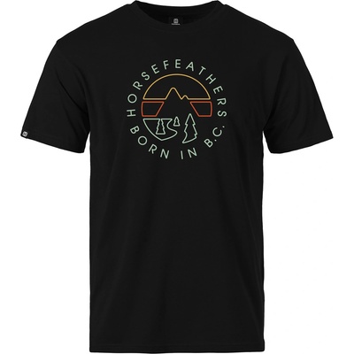 Horsefeathers Трико Line Circle - черно Horsefeathers | Cheren | МЪЖЕ | S