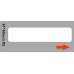 Niimbot A2A28678601, 14x60mm, 110 бр. , бели самозалепващи етикети (A2A28678601)