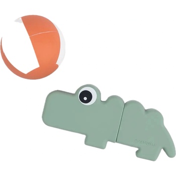 Done by Deer Играчка за баня Done by Deer - Croco, green (4359563)