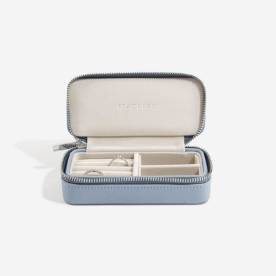 Stackers cestovní šperkovnice Dusky Blue Medium Travel modrošedá 75342