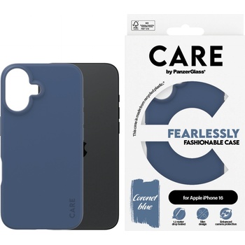 Image 1 of Panzer Гръб CARE by PanzerGlass Fashionable за iPhone 16 - Син