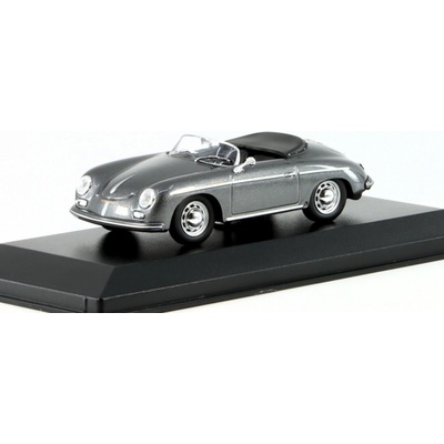 Porsche 356 Speedster 1956 šedá metalíza 1:43 - Minichamps