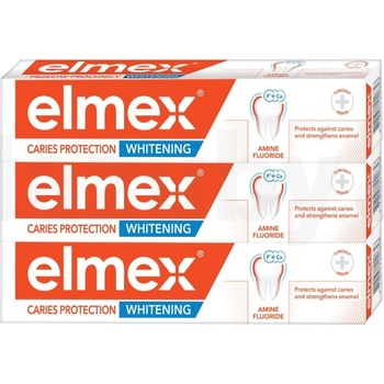 Elmex Zubní pasta Caries Protection Whitening 3 x 75 ml