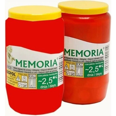 Bispol MEMORIA W03 červená 160 g