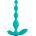 FEMMEFUNN Вибриращи анални мъниста Playful Aqua Chain (18, 4 cm)