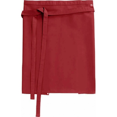 CG Workwear Gastro zástěra Roma odolná proti pomačkání 50 x 78 cm: Červená cihlová 50 x 78 cm CGW123