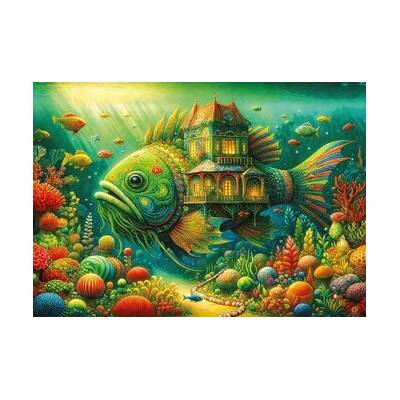 ART PUZZLE Rybí dom 1000 dielov