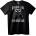 NOONEBRAND Тениска с череп на трон - 7XL, Black