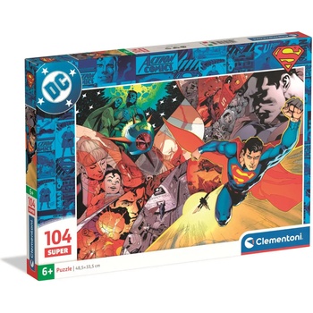 Clementoni - Puzzle Superman - 100 piese