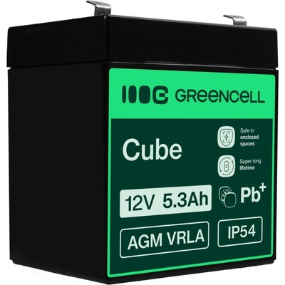 Green Cell 12V 5.3Ah