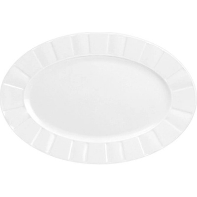 ROTBERG Tanier na zákusky a servírovanie, ROTBERG, biela, 33 cm, "Oslo"