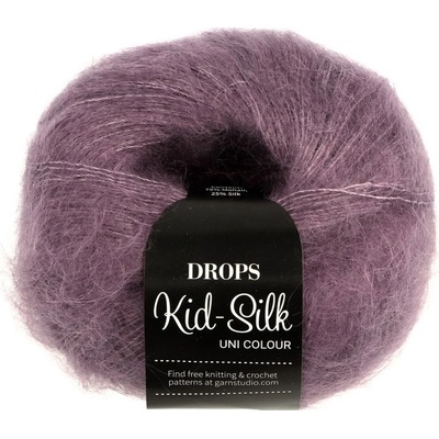 Drops Kid Silk UNI Colour 05 svetlá fialová