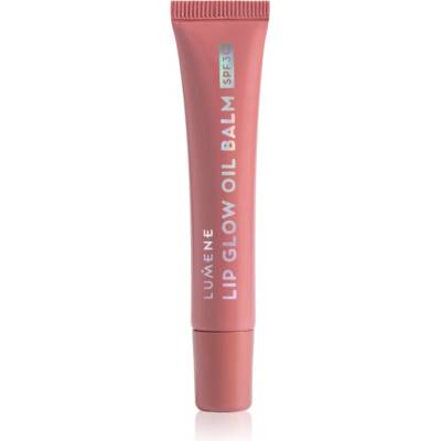 Lumene Lip Glow Oil Balm тониращо олио за устни SPF 30 цвят 1 Fudge 10ml
