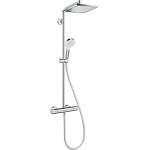 Hansgrohe Crometta - Душ комплект E 240 Showerpipe с термостат, EcoSmart 9 l/min, хром 27281000 (27281000)
