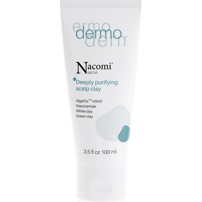 Nacomi Next Level Deeply purifying scalp clay дълбоко почистваща маска за скалпа 100ml