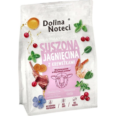 Dolina Noteci Premium Small jahňacie s krevetami 3 kg