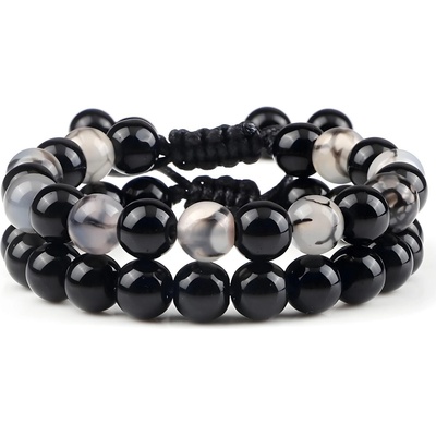 HARAHU Гривна on-13284 - Черна / Сива kp13284 (on-13284)