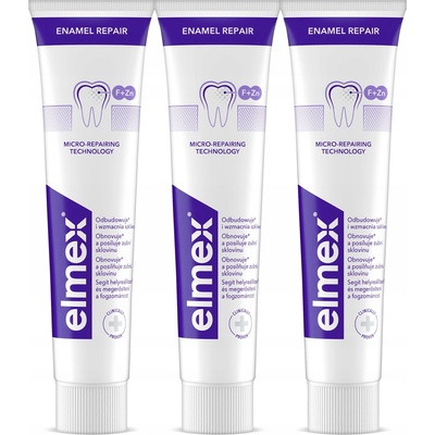 Elmex Enamel Repair F+Zn 3 x 75 ml