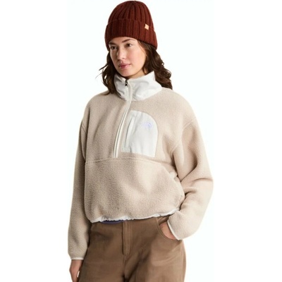 The North Face Yumiori Off Peak 1/2 Zip W NF0A8EV0-SN6 timeless taupe/white dune