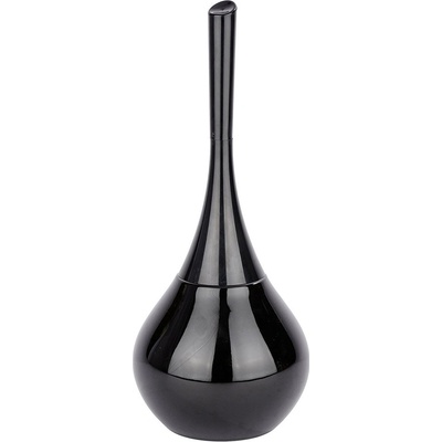 Wenko Nádoba na WC flakon black + štětka WC