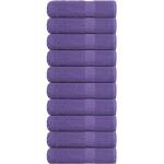 vidaXL Кърпи за ръце FROGN 10 бр. Лилави 50x100 см 360 г/м2 (136880)