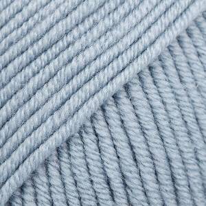 DROPS Design Merino Extra Fine Uni Colour 38 Blue Fog Плетива прежда (108538)