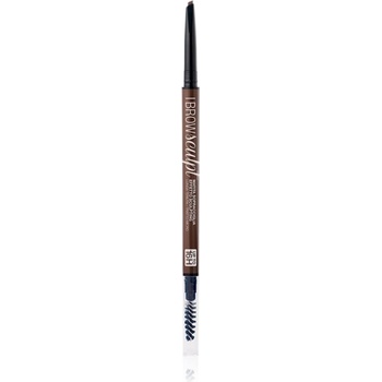 bellaoggi I Brow Sculpt Eyebrows Pencil прецизен молив за вежди с четка цвят Dark Brown 1 гр