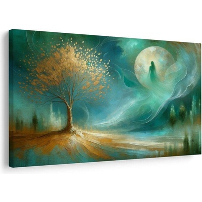 Obraz strom života v měsíčním svitu - 90x60