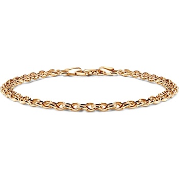 SAVICKI Narukvica Savicki 3, 6 mm: zlato 585, galibar