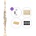 Latone LCL 700 SET White Bb Kларинет (LCL700W-SET)
