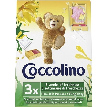 COCCOLINO Passion Fruit vůně do skříně 3 ks