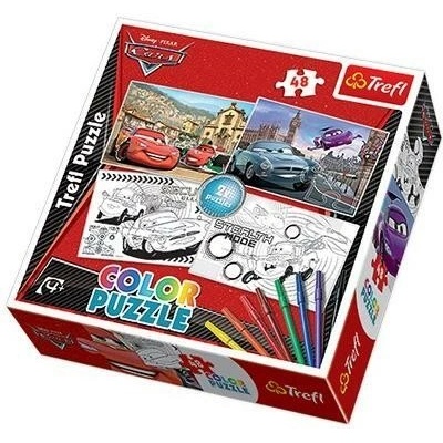Trefl 48 Color Disney Autá