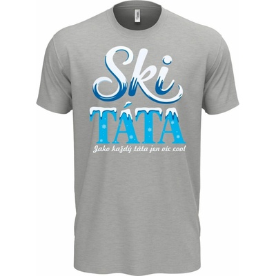 Ski táta.Jako každý táta jen víc cool triko – Hledejceny.cz