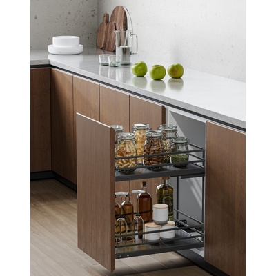 Cemux Style antracit 40-3D plné dno s tlumením – Zbozi.Blesk.cz