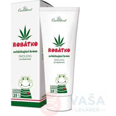 Cannaderm Robátko Emoliens krém na atopický ekzém 75 g