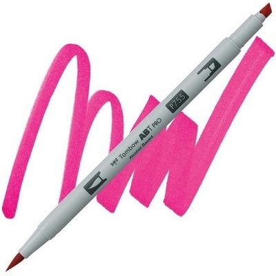 Lihová oboustranná fixa TOMBOW ABT PRO, Rubine Red (755)