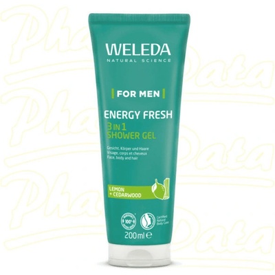 Weleda Sprchový gel Men Energy Fresh 200 ml