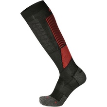Mico Light Weight M1 ski socks nero/rosso