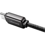 USAMS Кабел USAMS M3-M4 1.2m Meteor Series, titanium, Fast Charging (Usa001537)