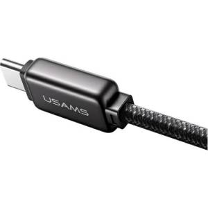 USAMS Кабел USAMS M3-M4 1.2m Meteor Series, titanium, Fast Charging (Usa001537)
