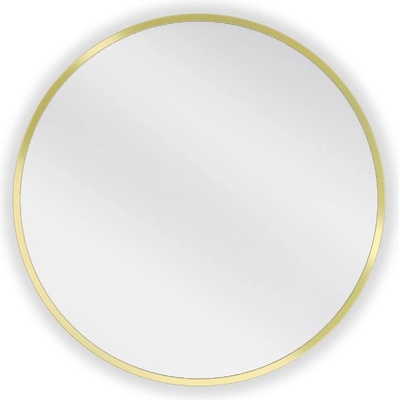Mexen Loft кръгло огледало за баня 35 см, златна рамка - 9850-035-035-000-50 (9850-035-035-000-50)
