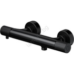 Cersanit S951-582 - Термостатичен кран за душ ZEN черен (CS0120)