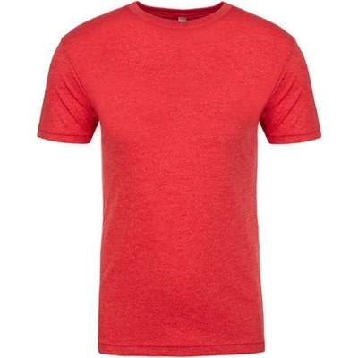Next Level Apparel pánske tričko NX6010 Tri Blend vintage red