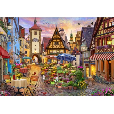 Bluebird Puzzle - Puzzle Bavarian Town - 1 000 piese