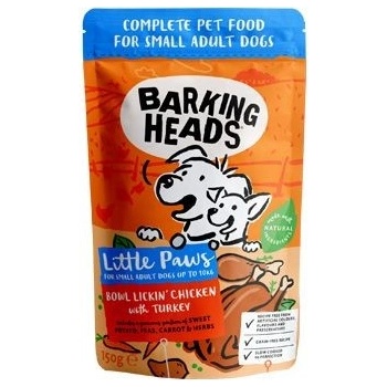 Barking HEADS Litt.Paws Lickin 'Chick & Tur 150 g