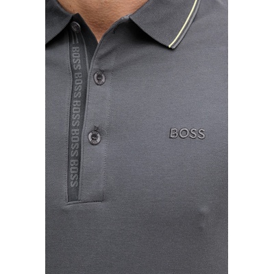 BOSS Green Памучна тениска с яка BOSS Green Paule 4 (50506195)